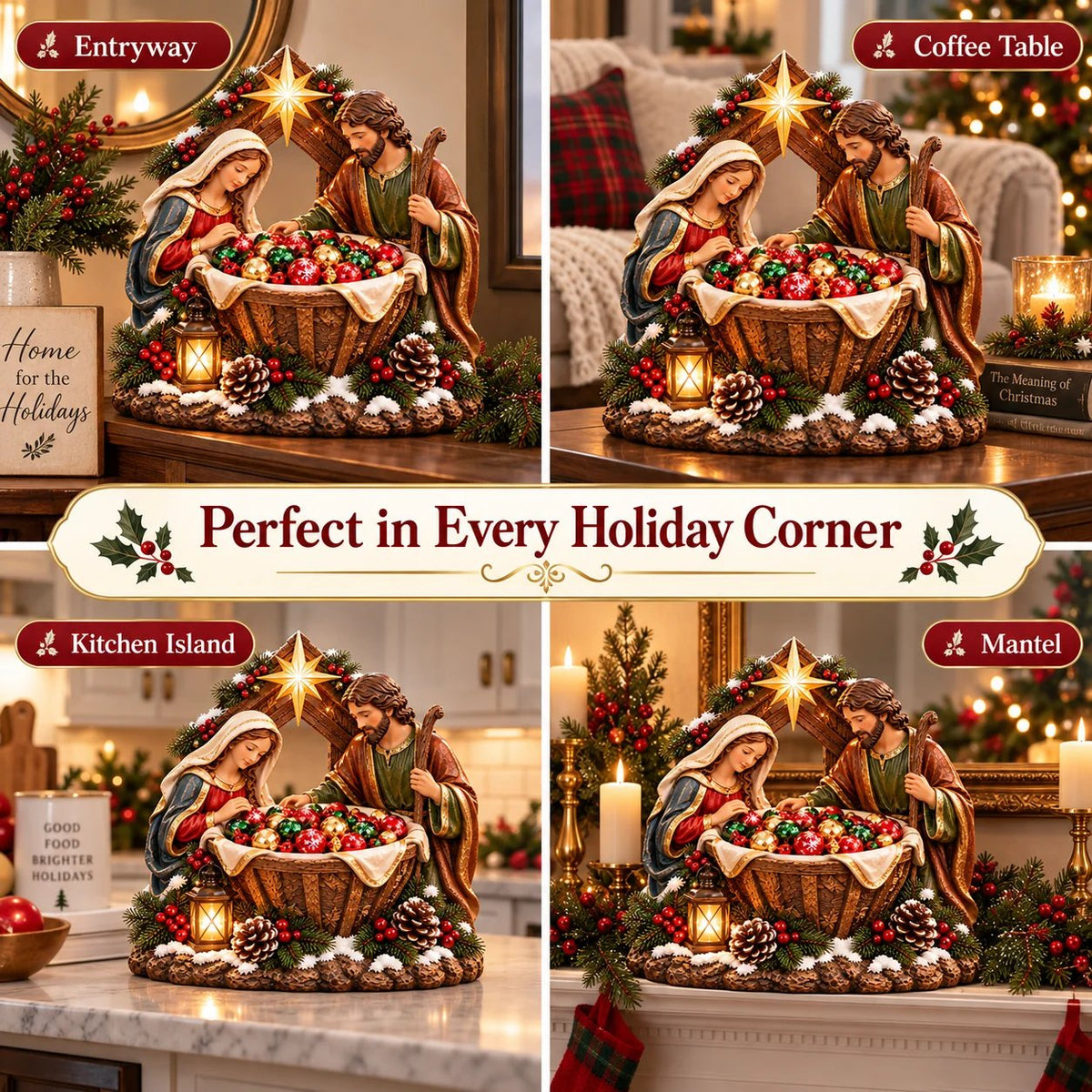 ✨Last Day 49% OFF✝️✨ Nativity Blessing Bowl