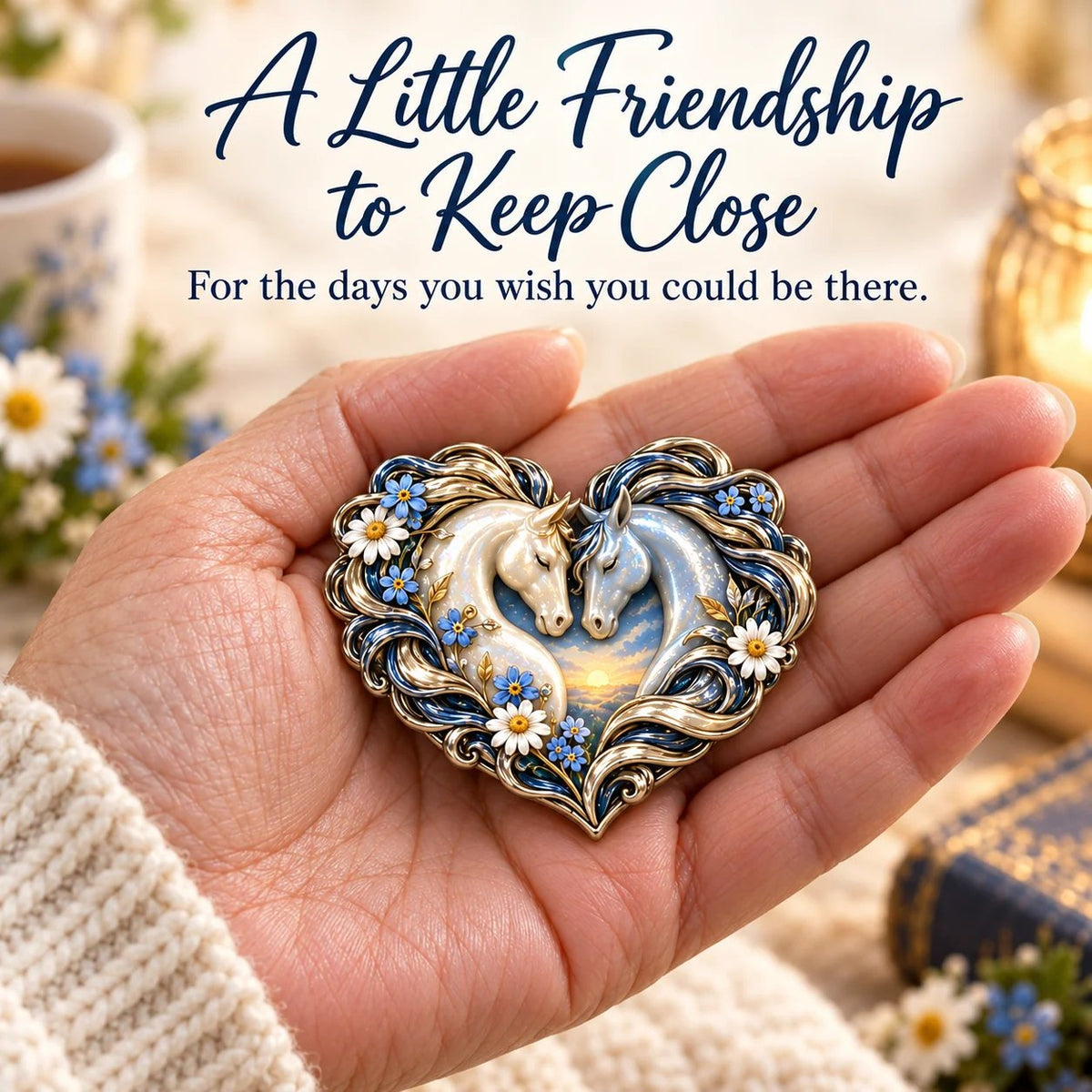 🔥LAST DAY 50% OFF - 🐴 Pocket Hug Keepsake | A Little Reminder to Carry With You
