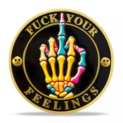 FXXK YOUR FEELINGS Cap🎁Free Double-Sided Honor Coin With Every Cap Purchase