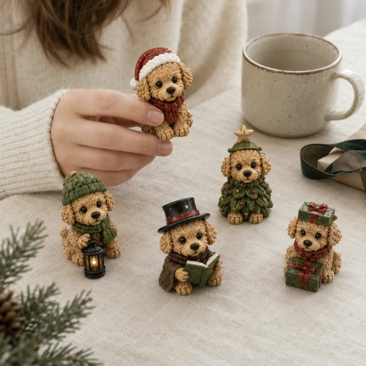 🔥50% Off Last Day🔥 - 🐶 24 Days of Christmas Teddy Dog Magic Advent Calendar – 24 Collectible Holiday Puppy Surprises