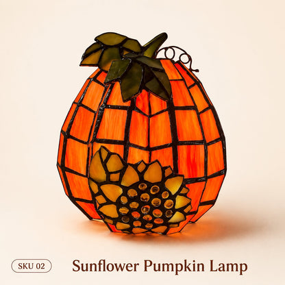 🎃 Light Up Halloween Night with Spooky Stained-Glass Style Lamps ✨