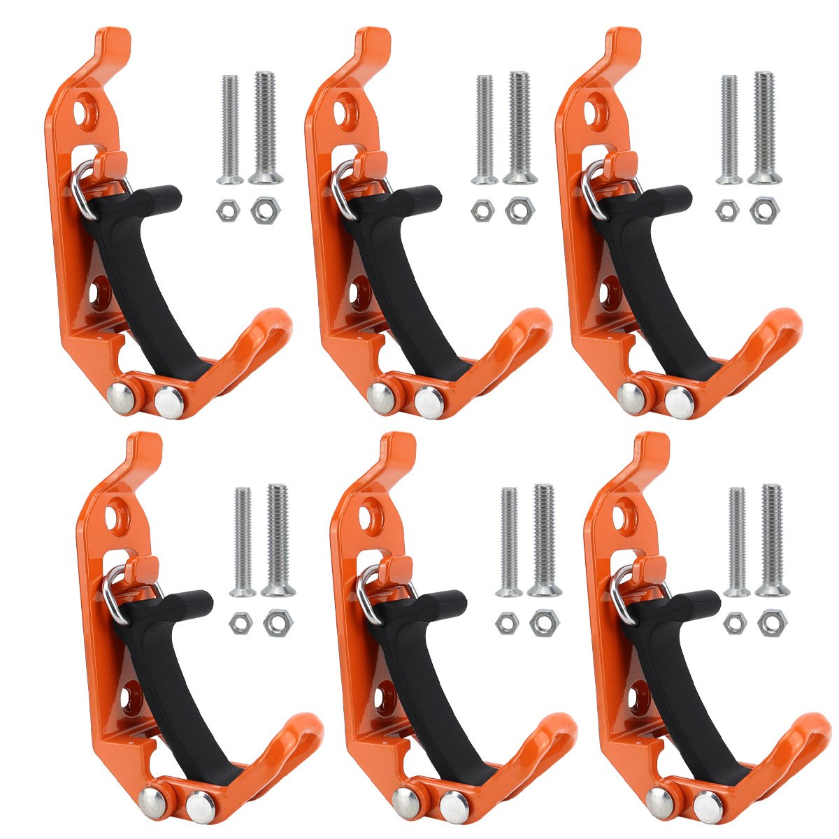 🛠️ Heavy Duty Metal Rubber Shovel Mount Kit