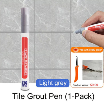 🔥Anti-mould and waterproof joint pen for ceramic tiles