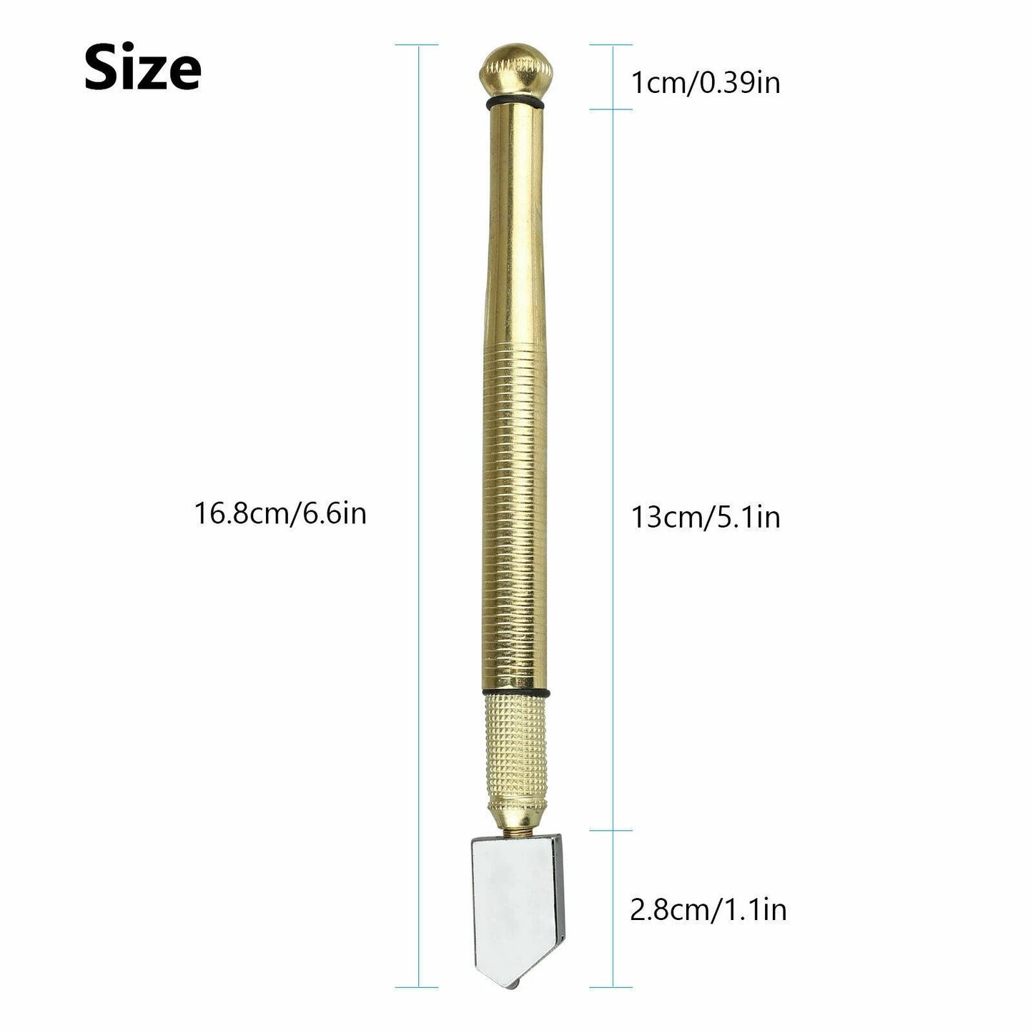 ⭐Premium Carbide Glass Cutter | Clean & Precise Glass Cutting Tool