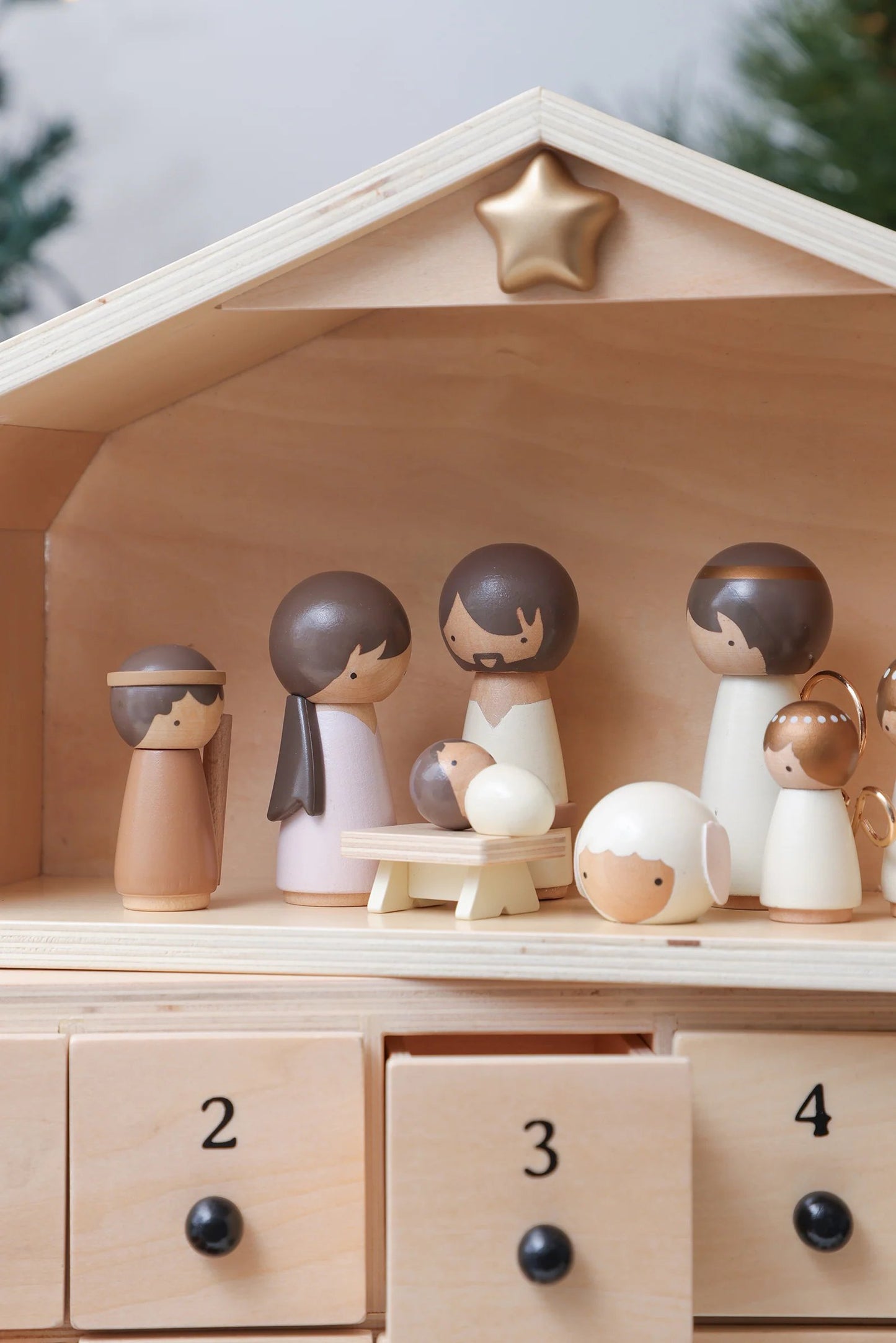 🔥[Official Licensed] ✝Nativity Advent Calendar 2026 – Christmas Countdown with Nativity Figures