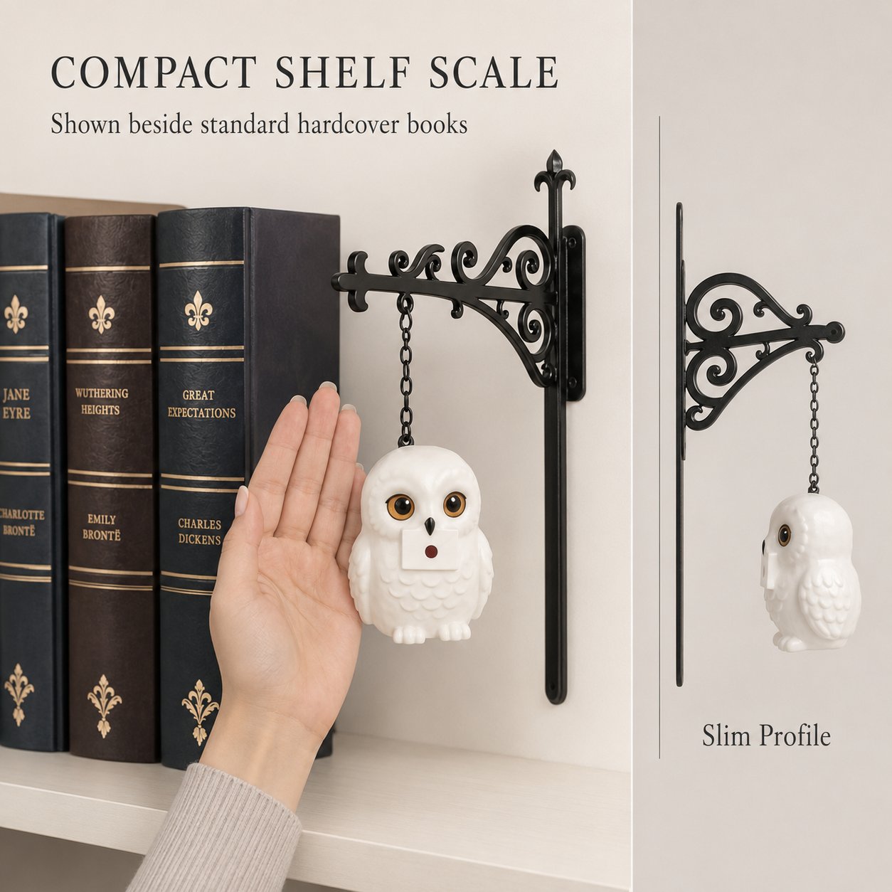 🔥 LIMITED TIME 49% OFF – 📚✨ Enchanted Hanging Bookshelf Light | Soft Ambient Lantern Glow for Reading Nooks, Bookcases & Cozy Book Lover Gifts 🕯️