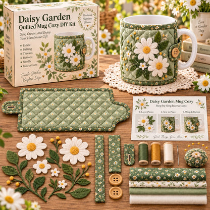 Garden Quilted Mug Cozy DIY Kit