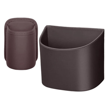 🥳2026 HOT SALE🥳💞50K+ SOLD!🚗🧺 49% OFF! Leather Car Door Cup Holder – Wide‐mouth opening, easy reach for drinks & phone. Clip‐on secure fit. PU leather, tough & stylish. 🛡️✨
