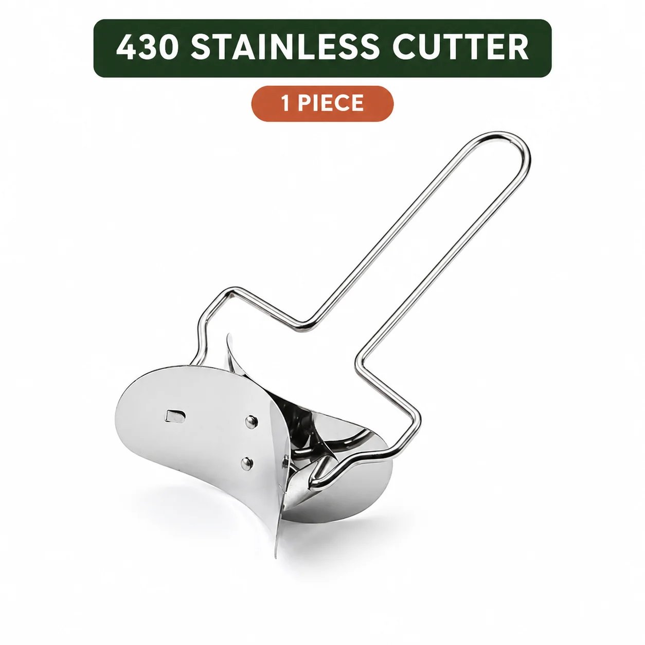 🥟 Stainless Steel Dumpling Maker & Dough Cutter Set – Roll, Fill, Press & Seal with Ease