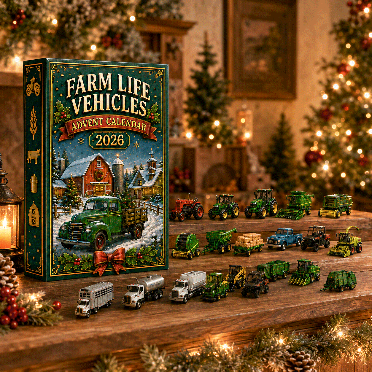 🚜🎄 Farm Life Vehicles Advent Calendar 2026 – 24 Days of Farmyard Fun 🎁🌾