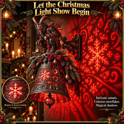 🎄Krampus Midnight Chime Christmas Projection Bell🔔