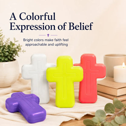 ✝️ LAST DAY 49% OFF – Colorful Cross Sensory Toy | Faith-Inspired Fidget Design with Meaningful Symbolism, Vibrant Colors & Portable Hands-On Fun 🌈