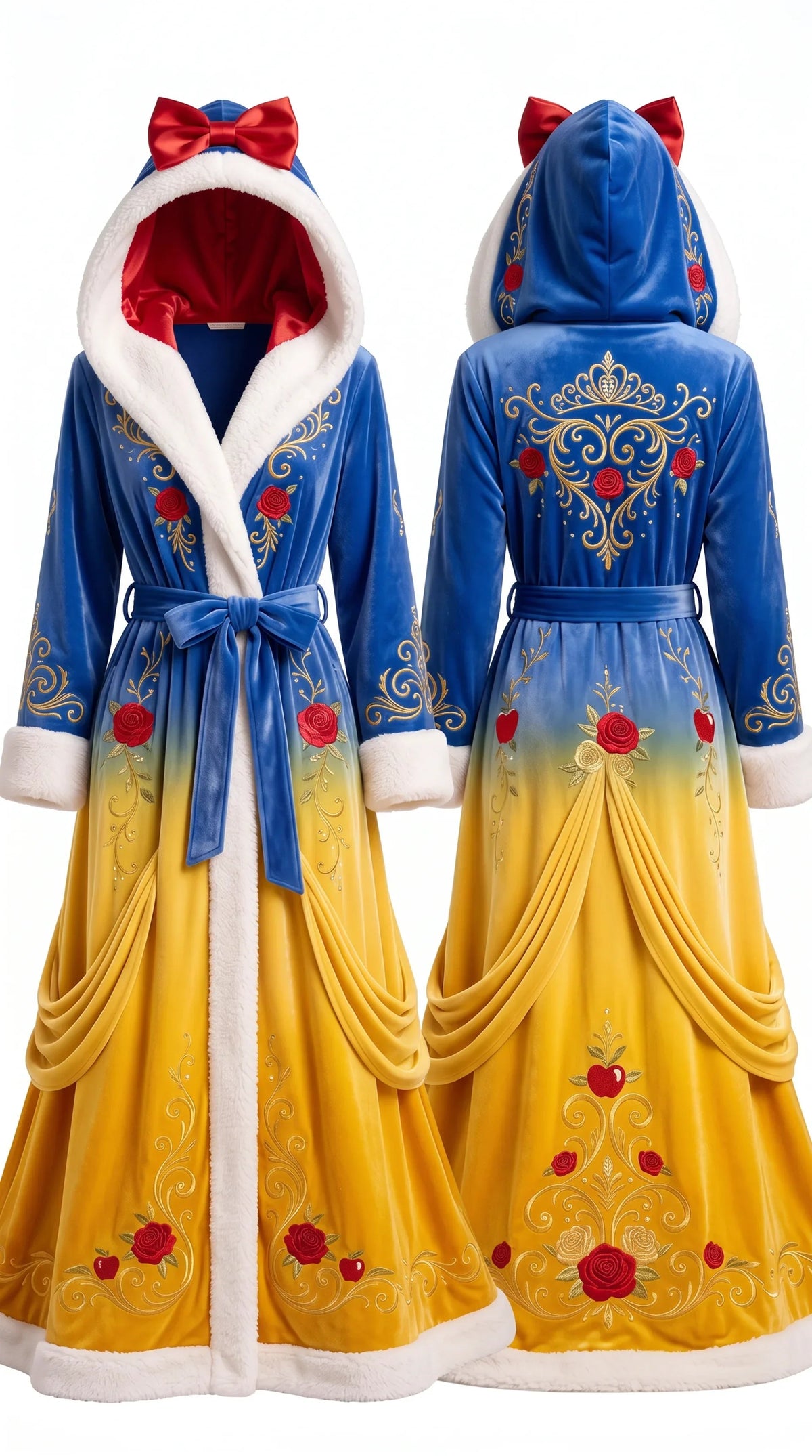 👑 CozyEverAfter™ Heated Princess Robe – Cozy warmth for cold days