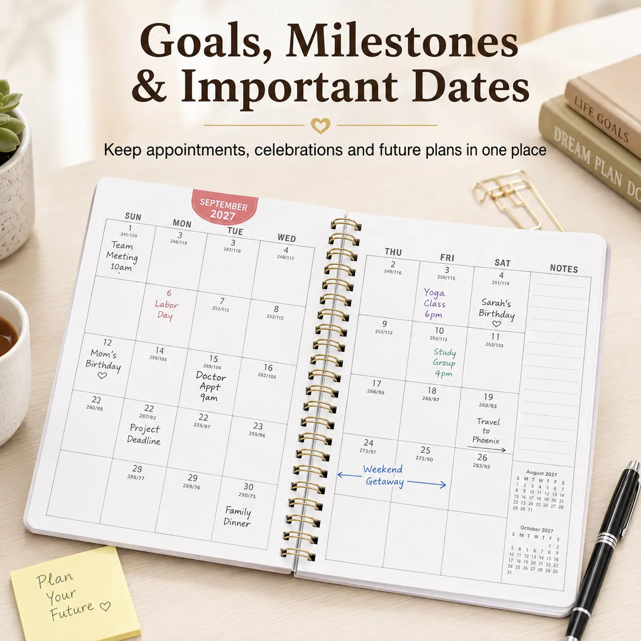 🐮 LAST DAY 49% OFF – Cute Cow 5-Year Planner 2026–2030 | Monthly Organizer with Farmhouse Cover, Goal Tracking Pages & Long-Term Planning Layout ✨