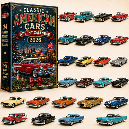 🚜🚗🎄 2026 Vehicle Advent Calendar Collection – 24 Days of Classic Machines, Trucks & Military Legends 🎁✨