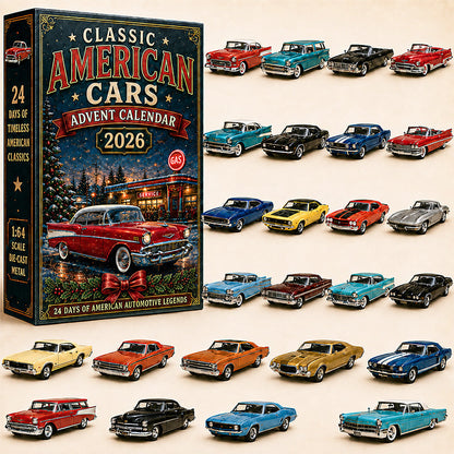 🚜🚗🎄 2026 Vehicle Advent Calendar Collection – 24 Days of Classic Machines, Trucks & Military Legends 🎁✨