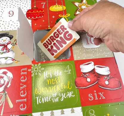 🎄🎁 12 Days of Christmas Surprises Gift Box – Fill It Yourself for Someone Special