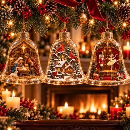 2026 Christmas Wonderland Bell Ornaments