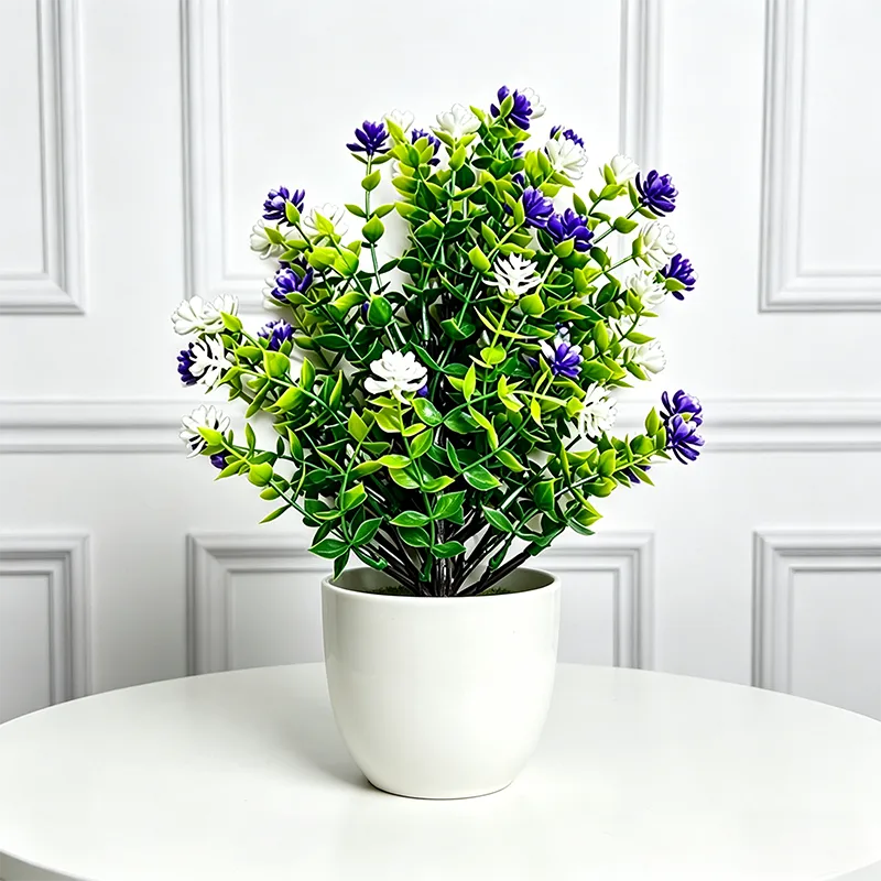 Artificial flowerswith ground stakes
