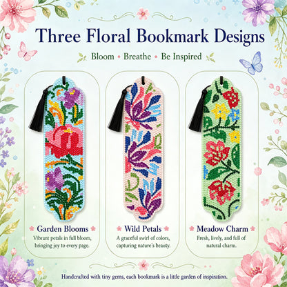 🔥LAST DAY 50% OFF-🌌Starlit Romance Diamond Art Bookmark Kit