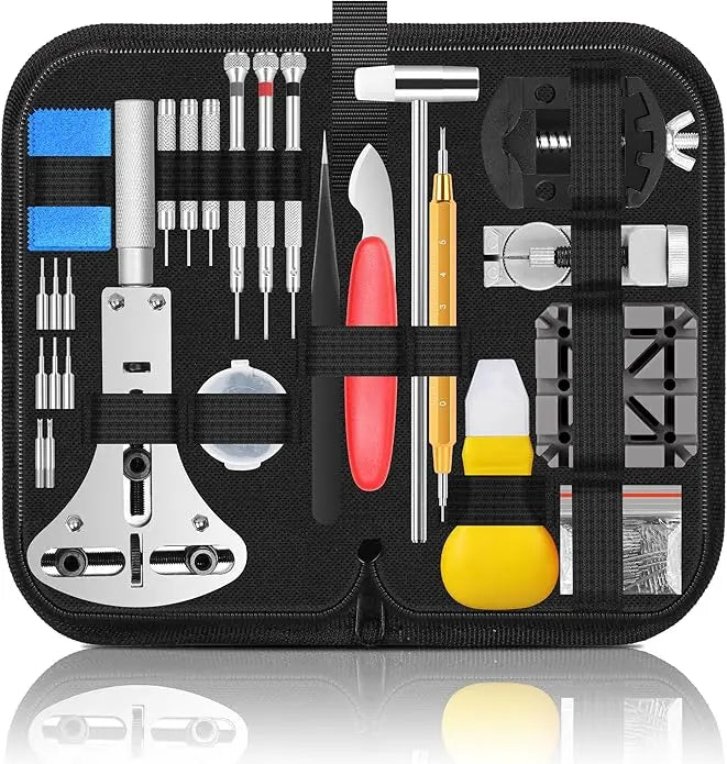 151-in-1 Complete Watch Repair Kit – Battery Replacement, Link Removal & Band Adjustment Tools