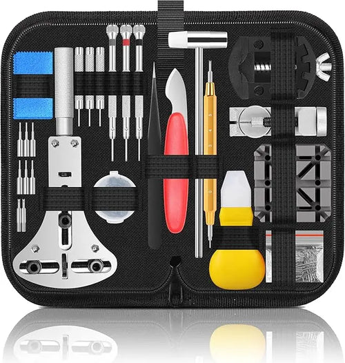 151-in-1 Complete Watch Repair Kit – Battery Replacement, Link Removal & Band Adjustment Tools