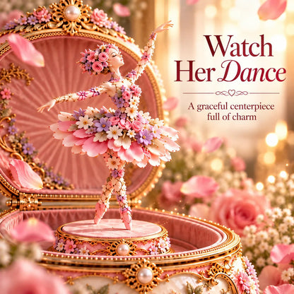 🌸 49% OFF Floral Ballerina Music Box – A Romantic Keepsake With a Magical Butterfly Reveal 🦋