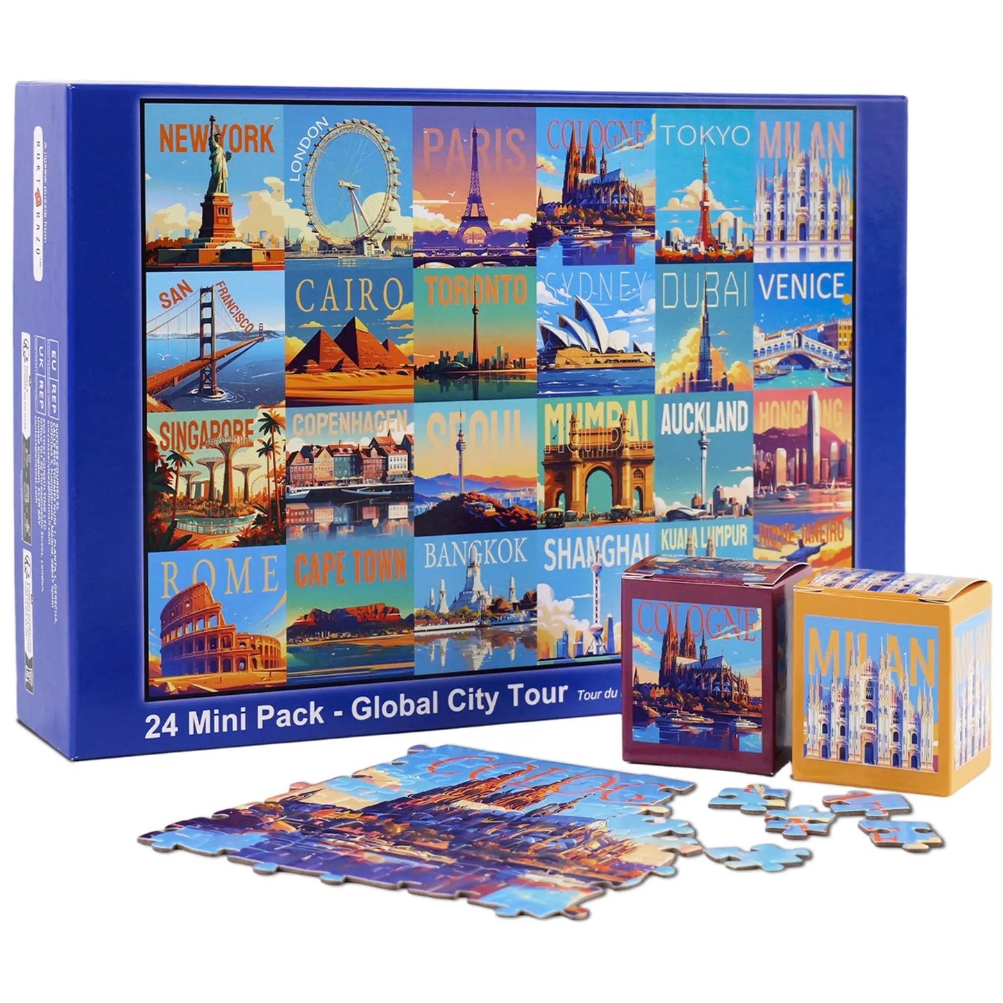 🔥Last Day 49% OFF - 🏞️🧩National Parks Puzzles Advent Calendar | 🏙️🎁 A Holiday Countdown Full of Travel Dreams(📦Buy 2 Free Shipping)
