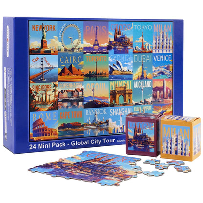 🔥Last Day 49% OFF - 🏞️🧩National Parks Puzzles Advent Calendar | 🏙️🎁 A Holiday Countdown Full of Travel Dreams(📦Buy 2 Free Shipping)