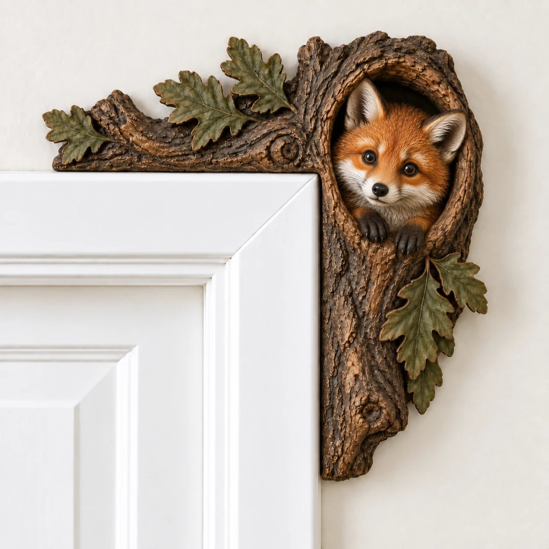 Woodland Animal Door Corner Decor – 12 Animal Styles