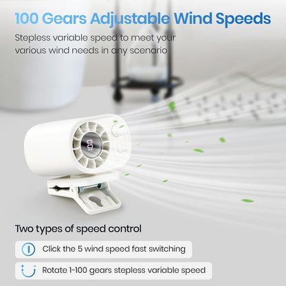 🏆Flash Sale⚡ 50K+ SOLD! Almost Gone-💥🔥✨USB Rechargeable Powerful Cooling Fan,Best gifts