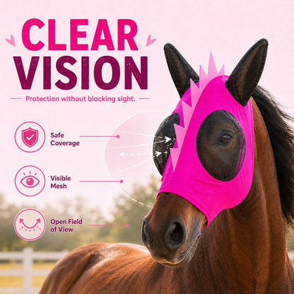 Anti-Muck Breathable Anti-Fly Horse Mask