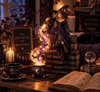 🎃 Halloween Special – Magic Cascade Shelf Light, 5 Styles