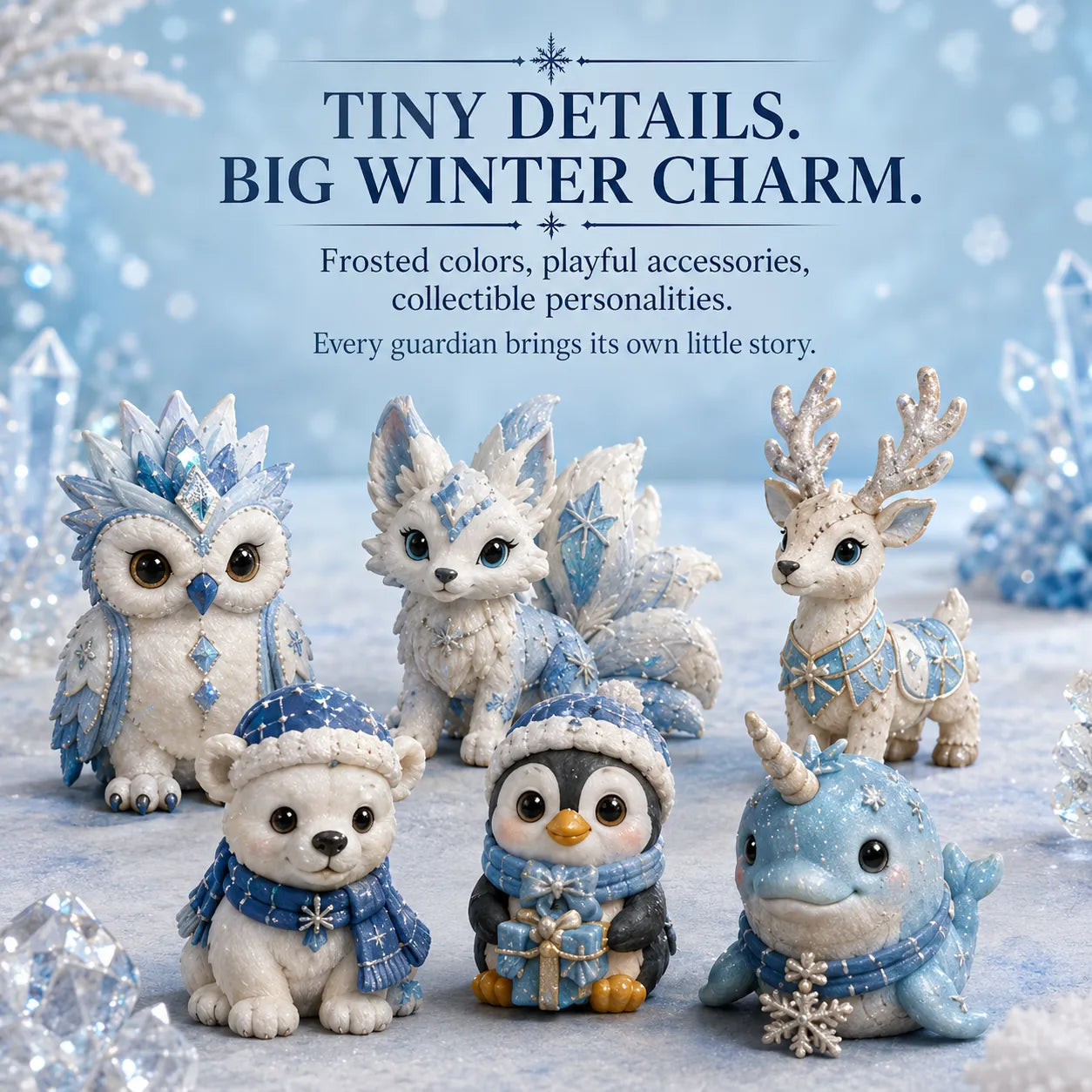 ⏳ Last Day 49% OFF – ✨ 24-Day Fantasy Guardian Advent Calendar Collection | 24 Unique Mini Collectible Characters with 4 Magical Themes for Daily Surprises & Display 🌲🌊