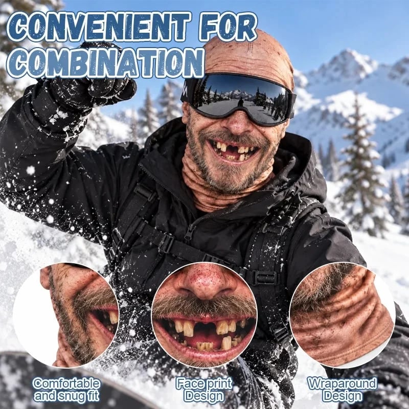 🌟✨ Last Day 45% OFF-😂 Funny Old Man Ski Mask
