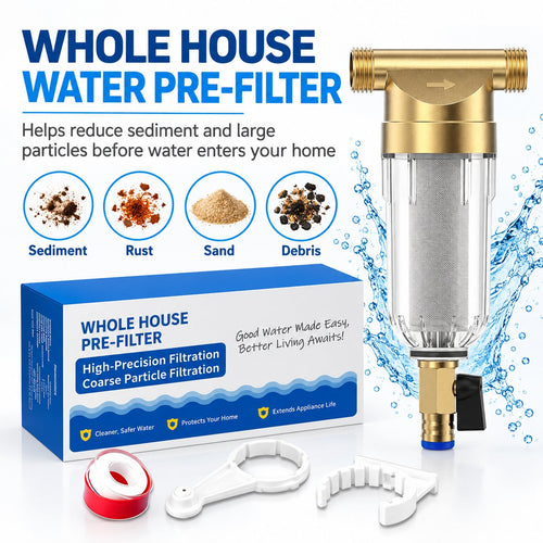 SimPure DC5P/S Whole House Water Pre-Filter
