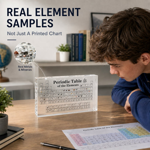 Immersive Real Element Specimen Collection Science Collector Desktop Specimen