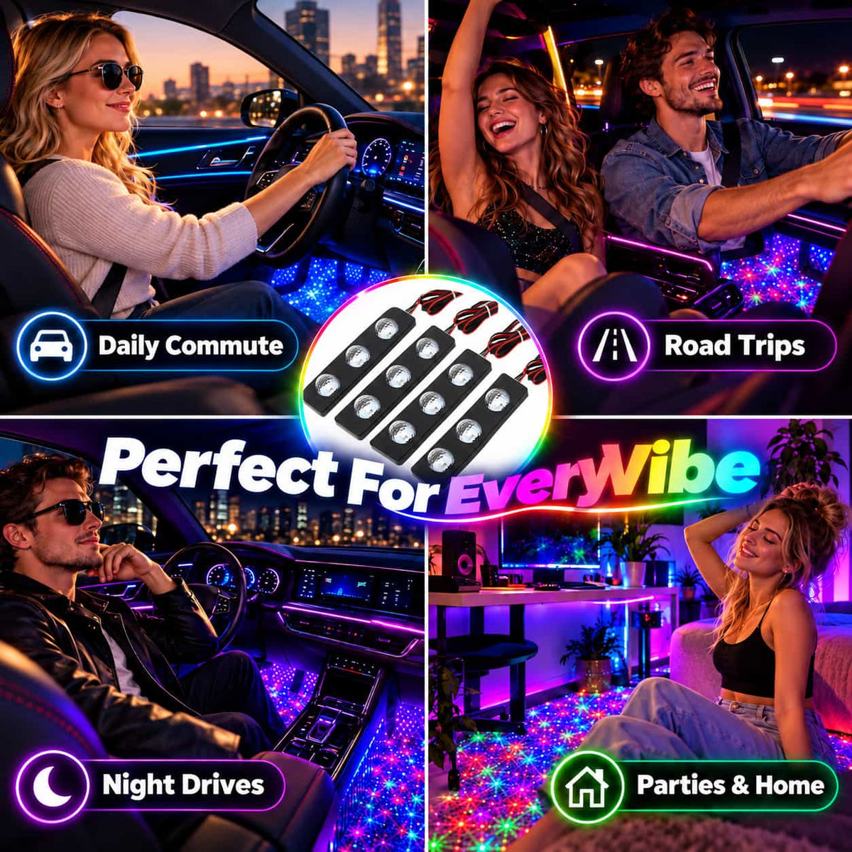 🚗Car Starry Ambient Lighting Kit
