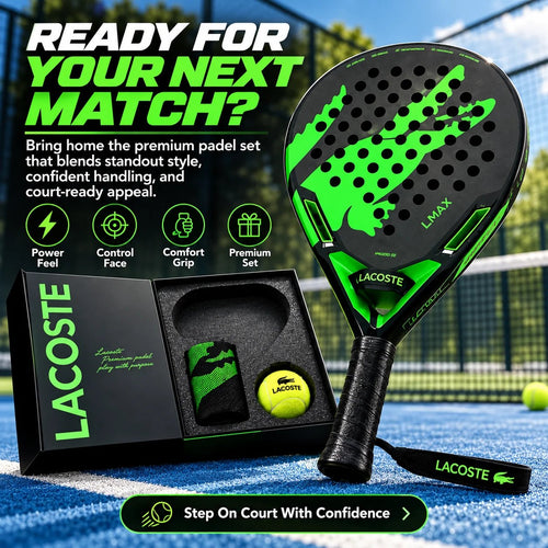 🎾 Premium Padel Racket Set – Court-Ready Gift Box Set
