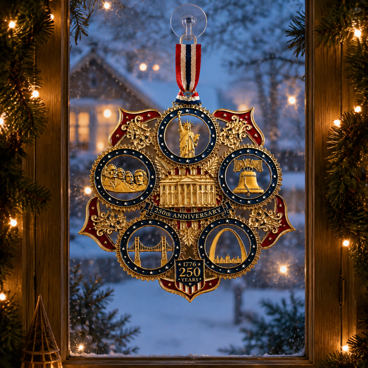 ❤️🔥Last 30pcs🔥❤️✨250th Anniversary Christmas Tree Ornament