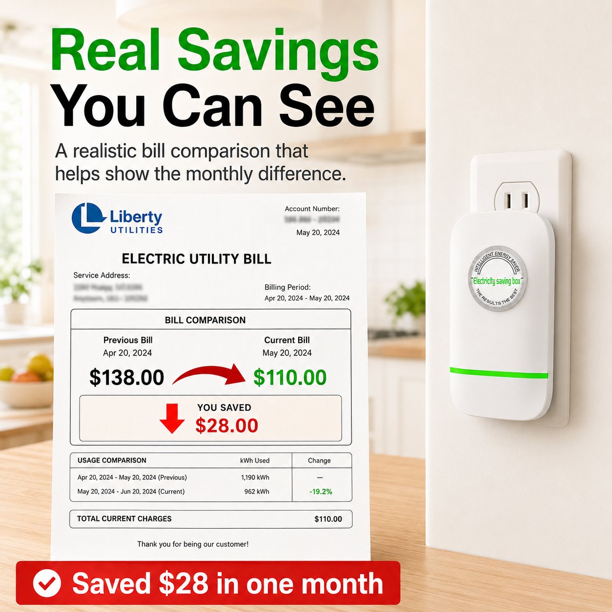 ⚡ Smart Energy Saver & Power Stabilizer