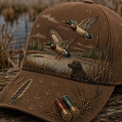 💥HOT SALE 49% OFF -🦆 DUCK HUNTING WILD & READY HAT - 100% COTTON