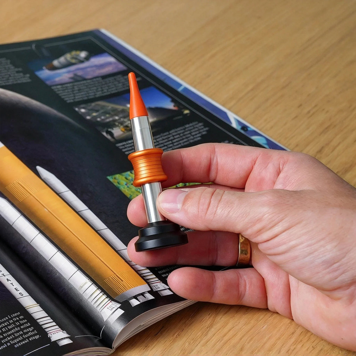 Say Goodbye to Desk Stress! 👋Kinetic Desk toy That Performs Impossible Landing
