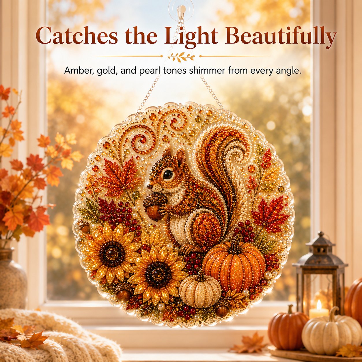 Autumn Diamond Painting Hanging Ornament