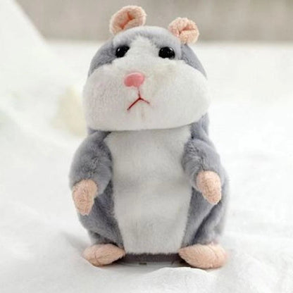 🐹 Talking Hamster Plush – repeats whatever you say, auto head-shaking, hilarious fun for kids & adults 🎁