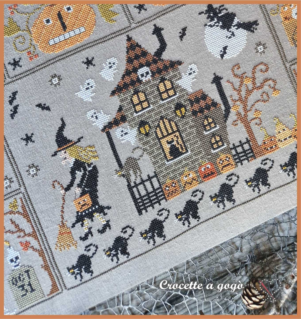 Happy Halloween Cross-Stitch Kit