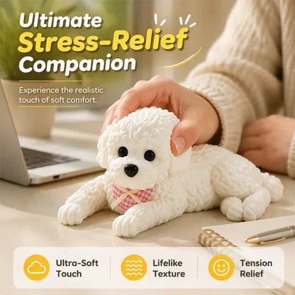 🧸 ! 🐶 Cuddly plush dog – stress-relieving, soft, and cute ✨