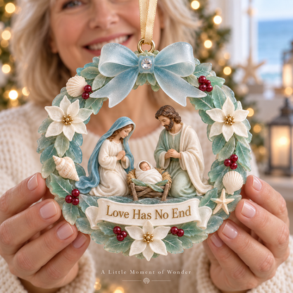 Coastal Holy Night: The Birth of Love | Nativity by the Sea