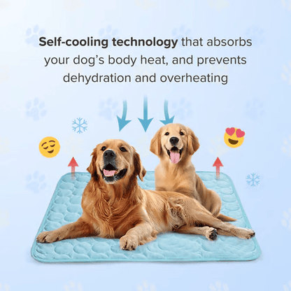 🔥Stay Cool & Comfy 🧊Dog Cooling Mat (4x more effective)