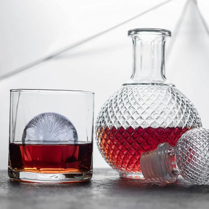Ice Ball Maker Mold, Stackable Ice Sphere Tray For Easy Bar Drinks